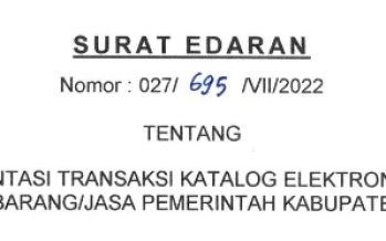 Implementasi Katalog Elektronik Lokal Kabupaten Musi Banyuasin