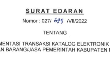 Implementasi Katalog Elektronik Lokal Kabupaten Musi Banyuasin