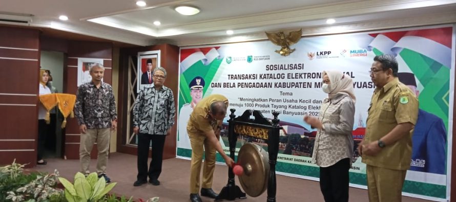 Pemkab Muba Gelar Sosialisasi Transaksi Katalog Elektronik Lokal dan Bela Pengadaan